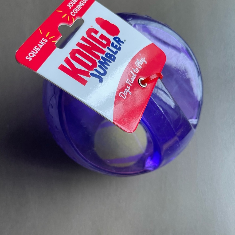KONG Jumbler Toy in Deep Purple. NWT